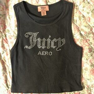 Juicy Couture Black Tank Top